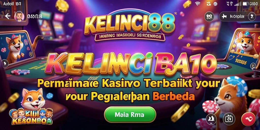 Gameplay KELINCI88 menunjukkan keseruan saat bermain kasino.