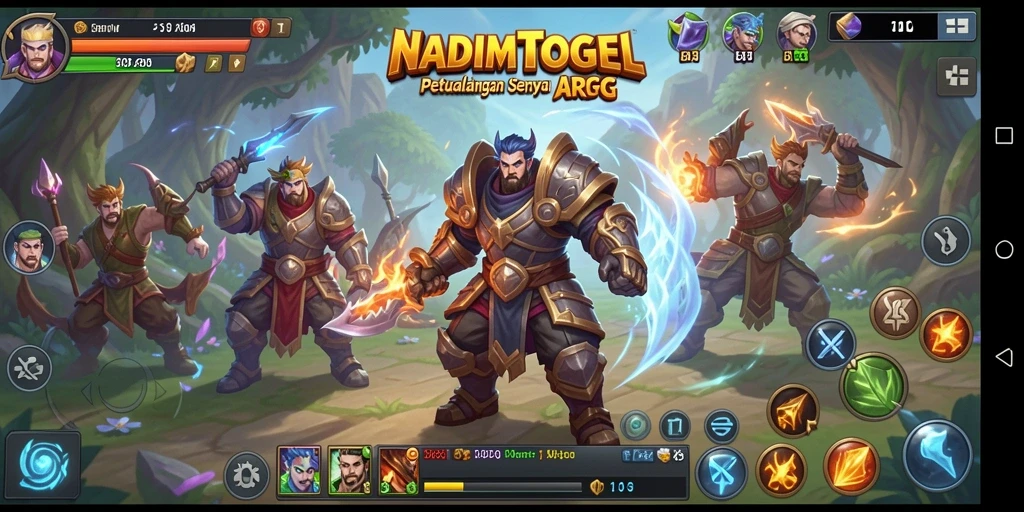 Tangkapan layar gameplay ARPG mendebarkan dari NADIMTOGEL.