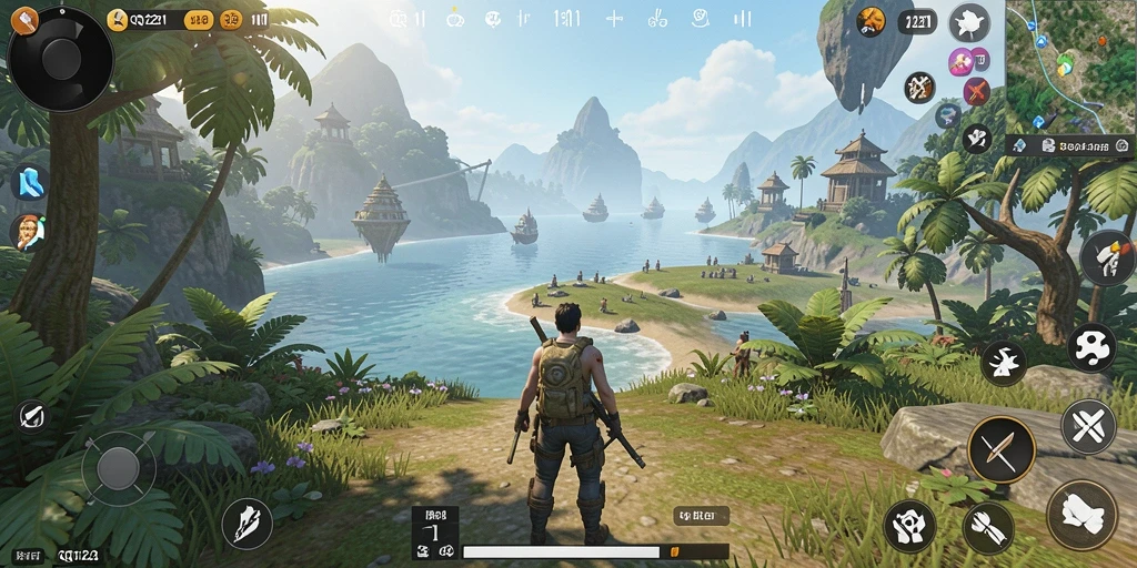 Gameplay seru dalam dunia terbuka yang luas.