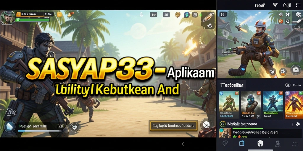 Tampilan aplikasi SAYAP33 yang sederhana dan fungsional.