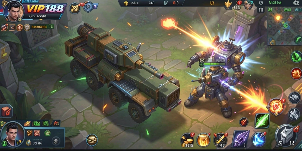 Tampilan gameplay menarik dari VIP188 yang mendebarkan.